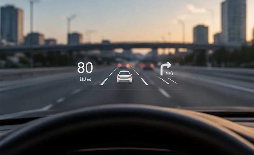 Head-up Display HUD hizmet görseli